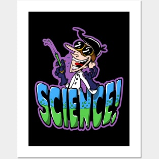 Mad Scientist Posters and Art